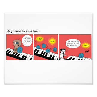 Giant Piano Foto Afdruk