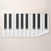 Giant Piano Keys Muziek Badhanddoek (Badhanddoek)