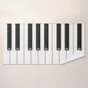 Giant Piano Keys Muziek Badhanddoek