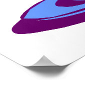 Giant Pink Birthday Cake Poster (Hoek)