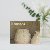 Giant Pithoi, Minoan Palace, Knossos, Kreta Briefkaart (Staand voorkant)