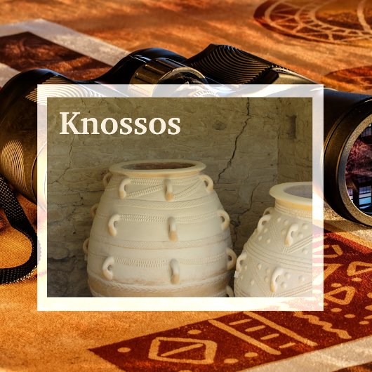 Giant Pithoi, Minoan Palace, Knossos, Kreta Briefkaart