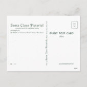 Giant-Post Kaart - Vrolijk kerstfeest van de Kerst (Achterkant)