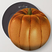 Giant Pumpkin-Buttonnen Ronde Button 6,0 Cm (Voorkant /achterkant)