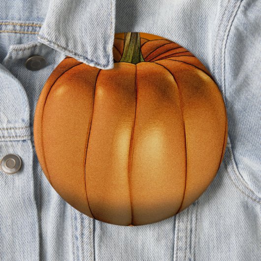 Giant Pumpkin-Buttonnen Ronde Button 6,0 Cm (In situ)