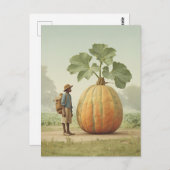 Giant Pumpkin Encounter Briefkaart (Voorkant / Achterkant)