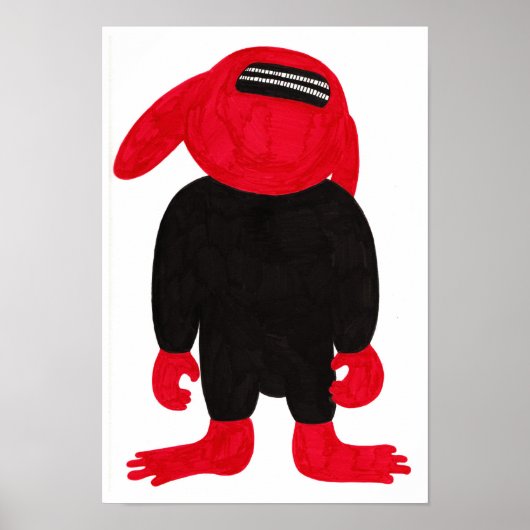 Giant Rabbit Poster (Voorkant)