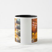 Giant reclining Buddha in tempel, Wat Pho, Mok (Midden)