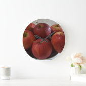 Giant Red Apple Wall Clock Grote Klok (Huis)