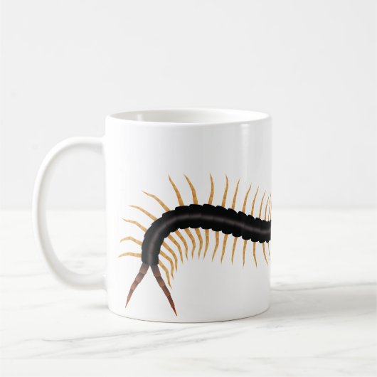 Giant Red Headed Centipede Koffiemok (Links)