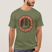 Giant Redwood California - T-shirt (Voorkant)