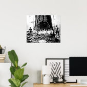 GIANT REDWOOD op ZONDAG c. 1890 Poster (Thuiskantoor)