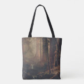 Giant Redwood Trees uit Californië Tote Bag (Achterkant)
