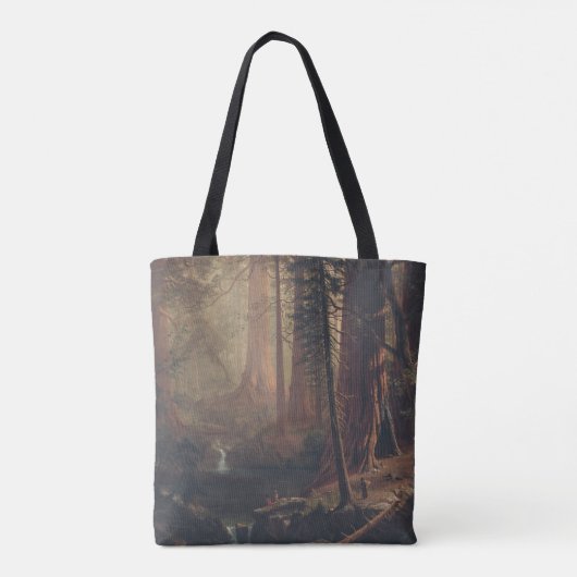 Giant Redwood Trees uit Californië Tote Bag (Achterkant)
