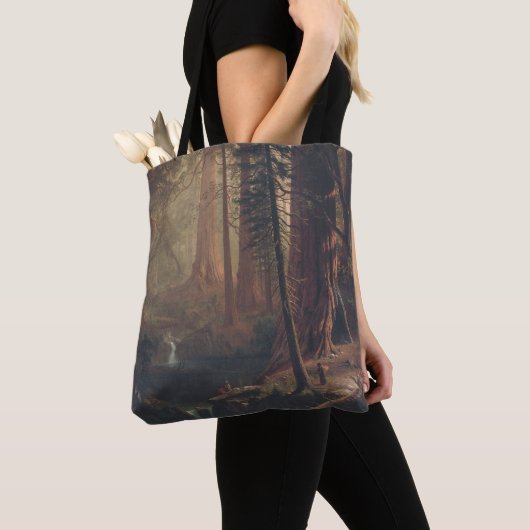 Giant Redwood Trees uit Californië Tote Bag (Dichtbij)