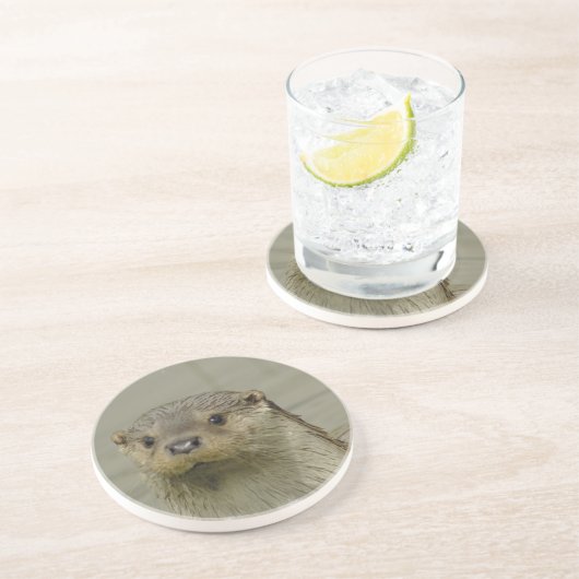 Giant River Otter Onderzetter (Zijkant)