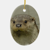 Giant River Otter Ornament (Voorkant)