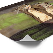 Giant River Otters 5x7 Poster (Hoek)