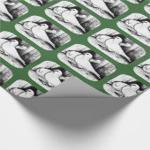Giant Runt Pigeons Cadeaupapier (Hoek)