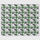 Giant Runt Pigeons Cadeaupapier (Vlak)