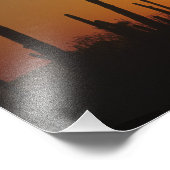 Giant saguaro cactus Cereus giganteus), Foto Afdruk (Hoek)