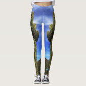Giant Saguaro Cactus, Leggings voor gepersonalisee (Voorkant)