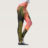 Giant Saguaro Cactus, Leggings voor gepersonalisee (Rechts)
