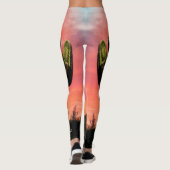 Giant Saguaro Cactus, Leggings voor gepersonalisee (Achterkant)