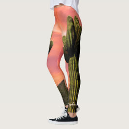 Giant Saguaro Cactus, Leggings voor gepersonalisee