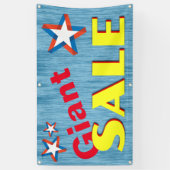 Giant SALE Sign Spandoek (Verticaal)