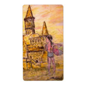 Giant Sandcastle Etiket (Voorkant)