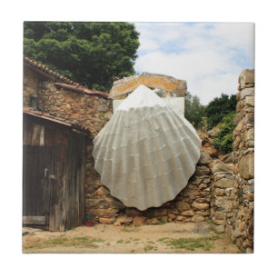 Giant scallop shell, El Camino Tegeltje