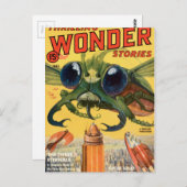 Giant Scary Fly Briefkaart (Voorkant / Achterkant)