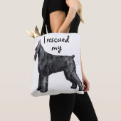 Giant Schnauer Rescue Tote Bag (Dichtbij)