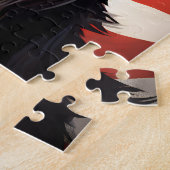 Giant Schnauzer 4 juli Onafhankelijkheidsdag Legpuzzel (Zijkant)