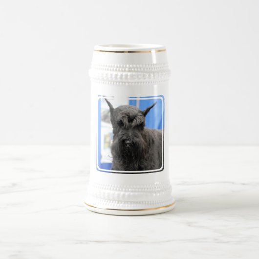 Giant Schnauzer Beer Stein Bierpul (Center)