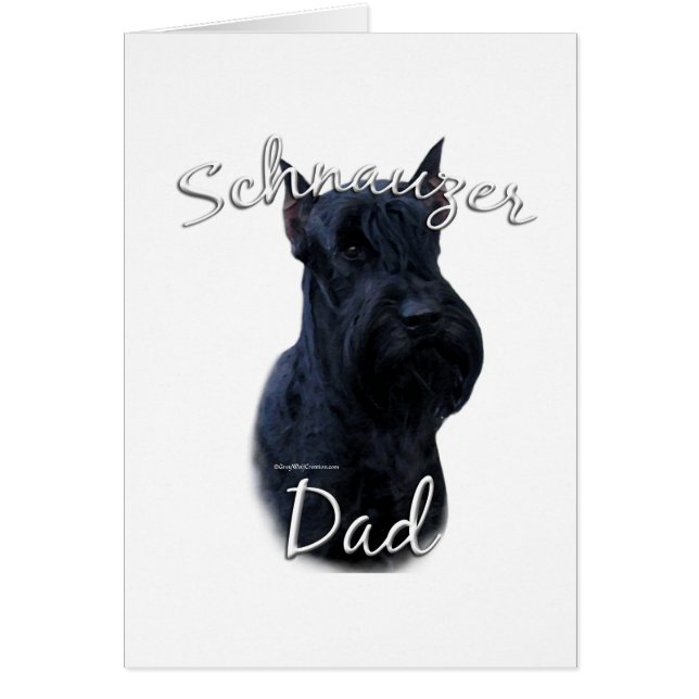 Giant Schnauzer Dad 2 (Voorkant)
