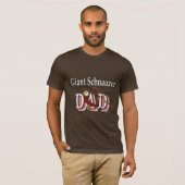 Giant Schnauzer Dad Gifts T-shirt (Voorkant volledig)