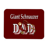 Giant Schnauzer Dad Magneet (Horizontaal)
