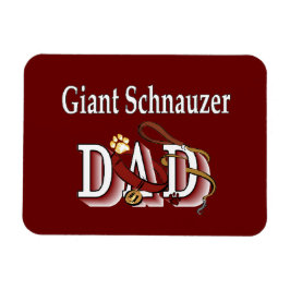 Giant Schnauzer Dad Magneet