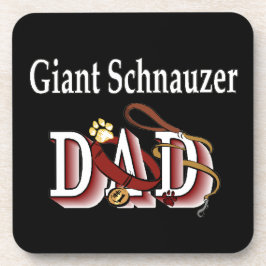 Giant Schnauzer Dad Onderzetter