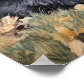 Giant Schnauzer Dog Art Print Poster (Hoek)