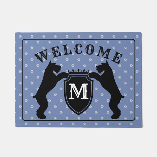  Giant Schnauzer Doormatnt Deurmat (Voorkant)