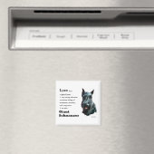 Giant Schnauzer Gifts Magneet (Insitu (Vaatwasser))