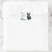 Giant Schnauzer Gifts Ronde Sticker (Tas)