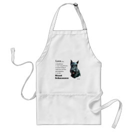 Giant Schnauzer Gifts Standaard Schort