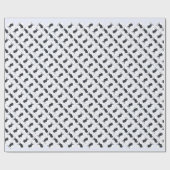 Giant Schnauzer History Design Cadeaupapier (Vlak)