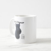 Giant Schnauzer History Design Koffiemok (Voorkant links)