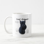 Giant Schnauzer History Design Koffiemok (Links)