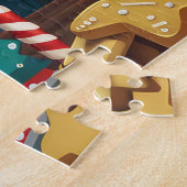 Giant Schnauzer Holiday Baking: Feestelijke Kerst Legpuzzel (Zijkant)